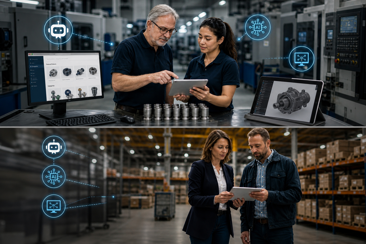 Challenges of technology and AI in industrial sales